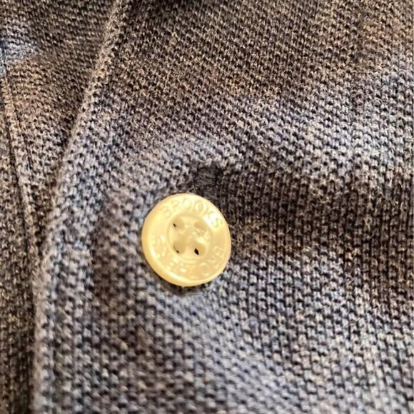 Brooks Brothers polo shirt, small, navy blue, slim-fit - Picture 2 of 4